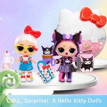 L.O.L.SURPRISE! SANRIO LOL惊喜娃娃！美人鱼魔法泡泡球/可爱侦探小队惊喜娃娃/Hello Kitty变色神秘盲盒玩具（女孩款） - 彩色 - 查看 13