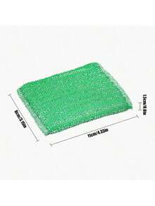 4/8/16pcs Dish Washing Sponges, Steel Wool Sponges, Durable Cleaning Cloths For Kitchen, Pot, Dish, Bowl Scrubbing - Multicolor - View 3