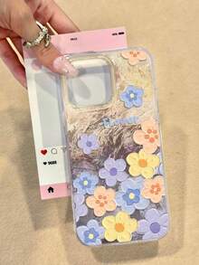 Ốp lưng điện thoại chống sốc PC+TPU in họa tiết hoa xoáy gradient trang nhã, tương thích với iPhone 17pro/17Air/17/17promax 16/11/16pro/16plus/16promax/16e/15Promax/13/14/12/XS/XR/7G/8P, Ốp lưng điện thoại 15Promax trang nhã, Ốp lưng chống rơi mới cho iPhone 14 13 inch dành cho nam và nữ 12/11 inch siêu mỏng mờ 14promax/11/14/13/Elegant Plus bằng silicon mềm chống rơi bảo vệ điện thoại. - Nhiều màu - Xem 3
