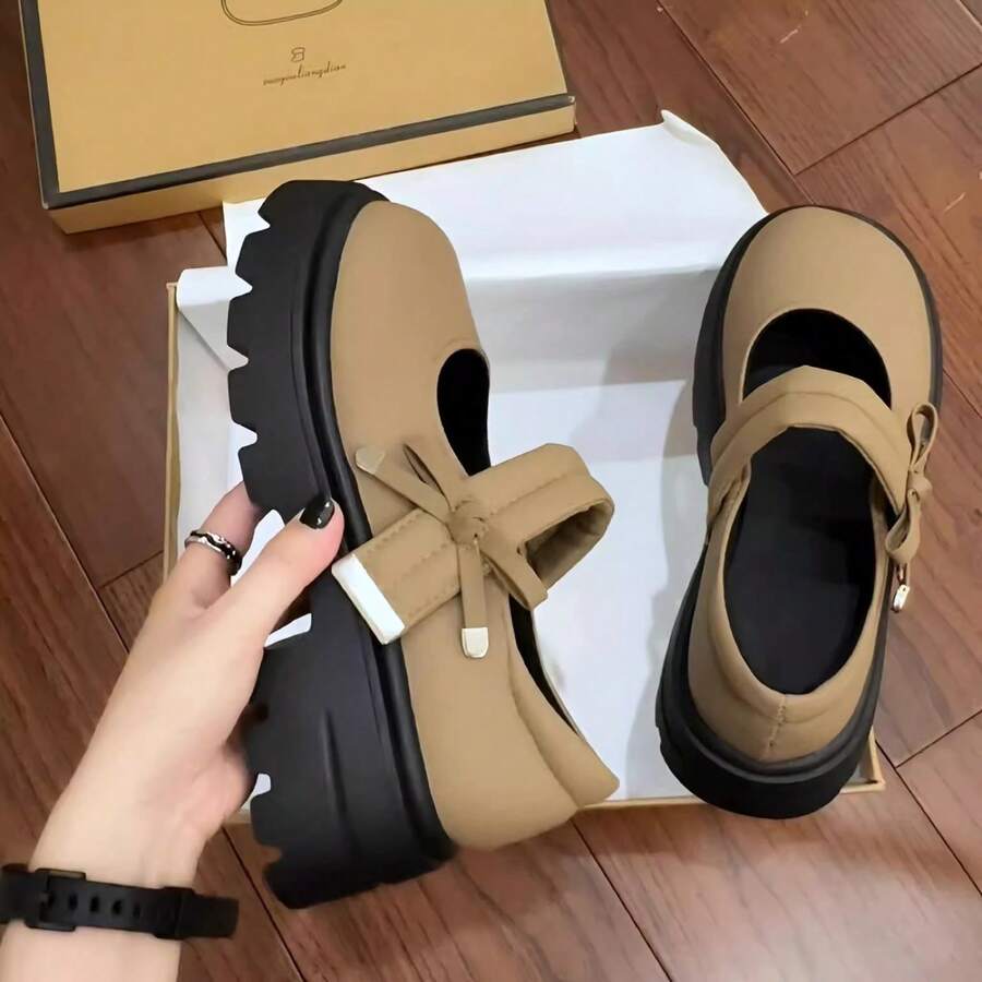 Women Flats - Brown - View 1
