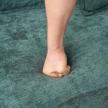 Comfortable 2-Seater Sofa, No Assembly Required, Plush Sofa With Cushions And Side Pockets, Green - Green - View 5