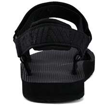 Womens-Sport-Sandals Hiking Sandals With-Arch-Support Webbing-Outdoor-Beach-Water-Sandals For Travel-Walking-Trekking-Camping - VBlack - View 6