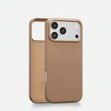 極簡棕色軟手機殼，適用於 iPhone 18 Pro Max/18 Pro/18/17 Pro Max/17 Pro/17/16 Pro Max/16 Pro/16/16 Plus/15/15 Pro Max/15 Pro/15 Plus/13/14 Pro Max/13 Pro/13 Pro Max/14 Pro/14 Pro Max/14 Plus，創意中性款 - 棕色-hot - 查看 3
