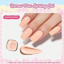 Beetles Pink Gel Polish - Strawberry Milk Light Pink Pastel Nail Polish, Same Color Same Bottle, Long Lasting Soak Off UV LED Nail Art, Spring Manicure Salon Gifts For Her - 甜心桃子 - 查看 2
