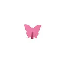 Pink Butterfly Wall Hooks, No Drilling Needed, Ideal For Girls' Room Decor, Minimalist Style. Perfect For Hanging Keychains, Coats, Towels, Hats, Jewelry, Umbrellas, Etc. Suitable For Living Room, Bedroom, Office. Great Gift For Birthday, Graduation. - Pink - View 13