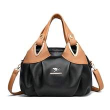 Luxury Soft Leather Handbags Designer Retro Crossbody Bags For Women 2026 New Large Capacity Ladies Shoulder Messenger Bag Sac - Black - View 13