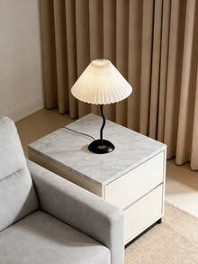 1pc USB Powered Warm Light Desk Lamp, Modern Retro Innovative Atmosphere Minimalist Decor Lamp, Suitable For Bedroom Bedside, Room Tabletop - 黑色 - 查看 8