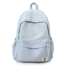 Rucsac minimalist casual elegant cu imprimeu de stele, geantă de sport în aer liber pentru școală și elevi de mare capacitate - Multicolor - Vizualizare 12