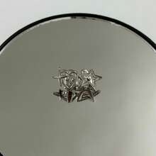 1件亮面镂空星形和心形独特嘻哈牙齿饰品，男女皆宜，适合派对、音乐节、节日等场合的配饰 - 彩色 - 查看 4