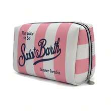 SaintBarth – Women's Clutch, Cosmetic Bag, Beauty Case, Waterproof, Striped Pattern. - 粉色 - 查看 2
