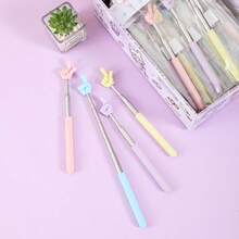 1pc Retractable Pointer Stick, Reading Finger Extendable Pointer, Reading Pointer Teaching Tool, Teacher Pointer - Multicolor - View 6