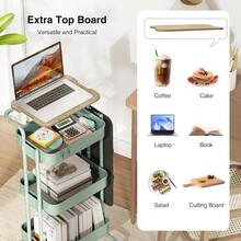 Storage Carts - Green - View 2