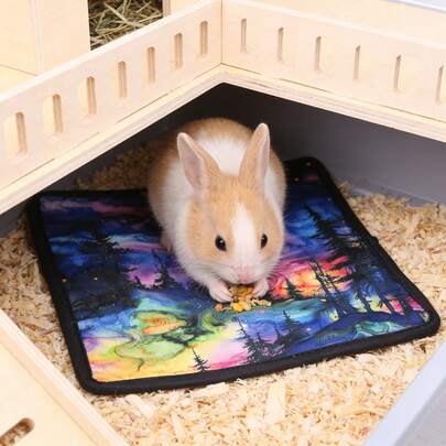 Reusable Small Animal Cage Liner, Suitable For Hamsters, Rabbits And Squirrels, Versatile Use