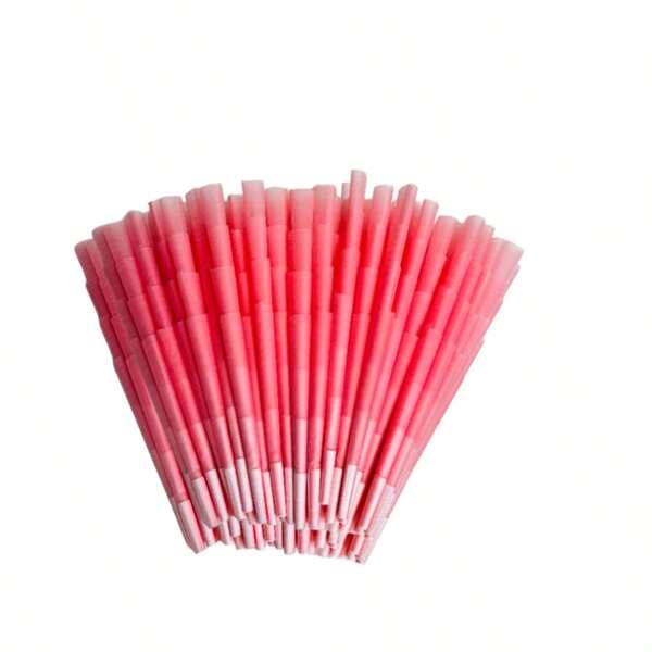 200/100/50/30 片装天然预卷锥形香烟纸 - 1-1/4 英寸超薄慢燃锥形香烟纸，带过滤嘴/烟管 - 喇叭形卷烟纸，适合作为节日/情人节礼物和吸烟配件，父亲节礼物