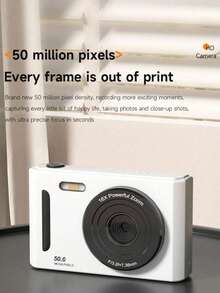 M26 CCD Digital Camera, 700mAh Battery, High Definition Digital Camera, Travel Essential, Point-And-Shoot Camera, Digital Camera, Portable Camera, Lightweight Design, Fashionable, Reliable Performance, Durable, USB Interface, Suitable For Travelers And Photography Enthusiasts, Comes With 64GB Storage Card - View 5