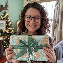 60pcs Life Tree Key Chain Gift Set - Includes 20 Green Leaf Thank You Cards, 20 White Organza Bags, And 20 Hollow Metal Key Chains - Suitable For Graduation, Thanksgiving, Teacher's Day And Other Occasions - Multicolor - View 2