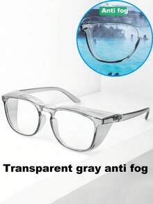 1副时尚安全护目镜，美甲工具，防风、防花粉、防雾、防沙、防尘、防溅水男女通用眼镜，美甲用品，美甲工具，美甲艺术工具，返校季，美甲，美甲贴纸工具 - 彩色 - 查看 11