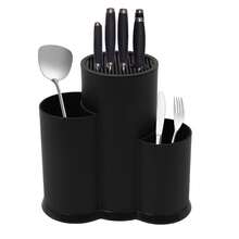 YUNRUX Knife Holders & Knife Blocks - Black - View 1