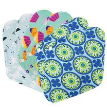 6Pcs Sanitary Pad Reusable Washable Cloth Menstrual Pads Panty Liners Reusable Menstrual Pads Bamboo Charcoal Menstrual Heavy Incontinence Pads |Sanitary Pads - 6 Items - View 23