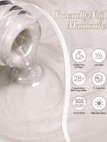 BORN PRETTY 10ml 水润猫眼磁性凝胶指甲油，可卸UV/LED凝胶美甲沙龙家用DIY - 彩色 - 查看 5