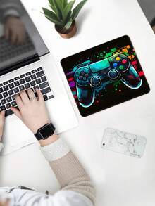 Mouse Pad 24x20cm-Non-Slip Rubber Base-Washable Rectangular Table Pad, Suitable For Home And Office Decoration-Mouse Pad With Non-Slip Rubber Edge Stitching For Laptop And PC (Game Machine) - View 4