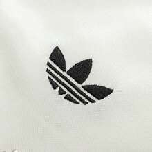Adidas 女士舒适休闲运动通勤T恤 褶皱针织 KS2879 - 漢玉白 - 查看 4
