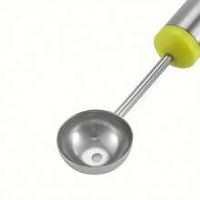 1pc Fruit Baller, 2-In-1 Fruit Scooper & Stainless Steel Fruit Carving Tool, Kitchen Gadget - Multicolor - View 9