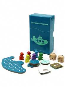 1 Set "Deep Sea Adventure" Family Party Game Cards, Fun Card Game, Party Table Game Cards, Family Gathering Entertainment Card Game - Multicolor - View 8