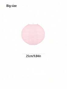 5 chiếc đèn lồng giấy tròn màu hồng bóng trang trí, thích hợp cho Ngày Valentine, tiệc đồng quê, tiệc cưới, sinh nhật, trang trí nhà cửa. - Nhiều màu - Xem 16