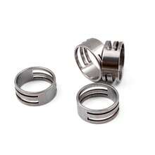 2/3/5pcs Necklace Chain, Earring, Stainless Steel Open Ring, For Bracelet Necklace DIY Jewelry Making Pliers Clamp Auxiliary Tools - DIY - View 3