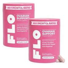 40:1 Inositol Ratio - FLO Ovarian Support Vitamin Capsules - Healthy Ovulation * Reproductive Health "Cycle Regular Hormones Weight Management -90 Pure Vegetarian Capsules Dietary Supplement - - - 查看 7