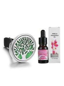 1 Set, Car Diffuser Pendant, Car Clip-On Fragrance Oil Diffuser, Car Air Vent Clip Air Freshener, Includes 10 Mixed Aroma Pads, New Model, Gift, Car Diffuser + Essential Oil Set, Birthday/Graduation Gift - Multicolor - View 27