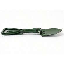 1 Pala plegable y portátil, resistente y duradera, con un mango plegable que ahorra espacio. Ideal para cavar, limpiar y situaciones de supervivencia, perfecto para entusiastas del aire libre y preparación para emergencias. - Pala de jardinería, pala para aflojar la tierra. - Plegable - Ver 8