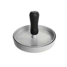 1pc/2pcs Non-Stick Aluminum Hamburger Patty Maker Mold, Suitable For Beef Or Vegetarian Burgers, Dishwasher , Kitchen Tool, Hamburger Press (Burger Paper Not Included) - Multicolor - View 9