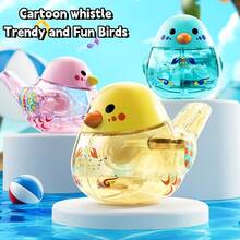 1 chiếc còi chim nước hoạt hình, đồ chơi trẻ em với các tiếng chim khác nhau tùy theo mực nước, dụng cụ luyện giọng ngoài trời và đồ chơi nước trong bồn tắm, món quà Giáng sinh/Halloween/Sinh nhật độc đáo. - Nhiều màu - Xem 4
