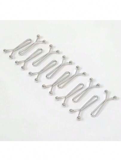 32pcs Women's Scarf Clips, Delicate Silk Scarf Safety Pins, U-Shaped Safety Clips, Strong Grip Brooch, Suitable For Scarf, Wedding Dress And Shawl Decor Accessories (32/24/12/6/1pc),Beach,Holiday,Accessories,Travel Essential