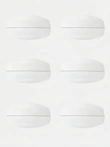 硅胶胸罩肩带夹，适用于胸罩，白色防滑肩垫，柔软隐形胸罩肩带保护套。 - 白色 - 查看 3
