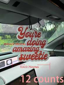 Car Air Freshener Sheets, Wardrobe Air Freshener, Fragrance, Rearview Mirror Decoration, Car Interior Decor Pendant, Natural Fragrance Air Purifier, Anime Cartoon Toilet Fragrance Bag, Living Room/Office/Bedroom Wall Hanging - Five-star Hotel Scent - View 13