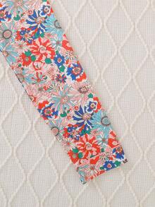 2026新款春季女童休闲印花翻领长袖开衫长裤睡衣套装，两件套，阻燃，四季皆宜 - 彩色 - 查看 6