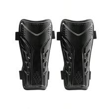 1 Pair Children & Teenagers' Professional Football/Cycling Shin Guards, New Design With Double Straps - Multicolor - View 12