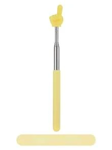 1pc Telescopic Finger Reading Pointer, Teaching Pointer, Multiple Colors Available, Reading Finger Telescopic Pointer, Pointing Teaching Tool Baton, Teacher's Teaching Pointer, Parent Teacher Teaching Aid Pointer, Reading Stick For Books And Learning, Suitable For Birthday Gift Bags, Party Fillers, Classroom Rewards And Carnival Prizes (Random Color) - Multicolor - View 9
