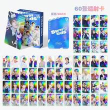 60pcs K-Pop Laser Photo Card Set, Complete LOMO Greeting Cards & Shiny Collectible Films, "5-Star" And "Karma" Album Collection, Min-Ho, Min-Ho, Chang-Bin, Min-Ho... - Toy Cards - View 4