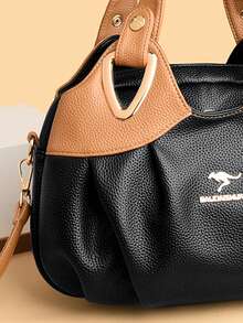 Luxury Soft Leather Handbags Designer Retro Crossbody Bags For Women 2026 New Large Capacity Ladies Shoulder Messenger Bag Sac - Black - View 9