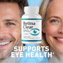 (3 Pack) Retina Clear – Retina Clear Eye Supplement Capsules Reviews, Official RetinaClear Vision Support Pills Health Natural Ingredients Vitamin Advanced Formula, 180 Capsules For 3 Months - 1 - 查看 2