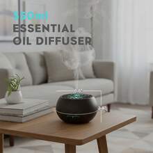 Difusor de aroma - Negro - Ver 3
