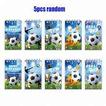 Set de 12 cuadernos de espiral con diseño de la Copa Mundial de Fútbol, cuadernos de actividades, cuadernos de estudiantes, cuadernos de escritura, cuadernos de espiral, cuadernos de material, cuadernos, útiles escolares, premios para estudiantes, cuadernos para fiestas, artículos de papelería de vuelta a la escuela, cuadernos de Navidad - Multicolor - Ver 10