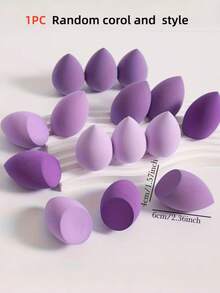 Random Shape (Gourd, Teardrop) And Color Makeup Sponges, Suitable For All Skin Types, Makeup Tools, Cosmetics, Affordable Price, Room Decor, Vanity, Travel, Bedroom, Makeup Accessories, Powder Puff, Makeup Sponge, Loose Powder Puff, Makeup Sponge, Affordable Price, Christmas Gift, Cosmetics, Makeup Tools, Cheap Good Items, Gift, Women's Gift, Christmas Gift, Freebie, Travel, Cheap Good Items, Travel Essentials - Multicolor - View 9