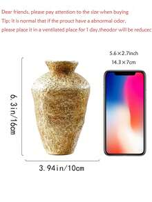 这是一款高品质的极简几何树脂花瓶，设计百搭，可完美搭配现代、波西米亚、乡村和极简主义风格。它非常适合摆放在客厅、卧室、门厅、书房、咖啡桌、办公室、婚礼派对、节日氛围、情人节以及作为结婚礼物。 - 多款 - 查看 7