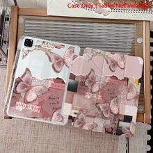 1pc 3+Y Fold Multi-Angle Magnetic Stand Tablet Case With Pen Slot & Auto Sleep/Wake Protective Cover, Compatible With IPad PRO/AIR, Compatible With SAMSUNG,Compatible With XIAOMI Pad 5/6/7 - Multicolor - View 2