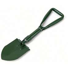 1 Pala plegable y portátil, resistente y duradera, con un mango plegable que ahorra espacio. Ideal para cavar, limpiar y situaciones de supervivencia, perfecto para entusiastas del aire libre y preparación para emergencias. - Pala de jardinería, pala para aflojar la tierra. - Plegable - Ver 7